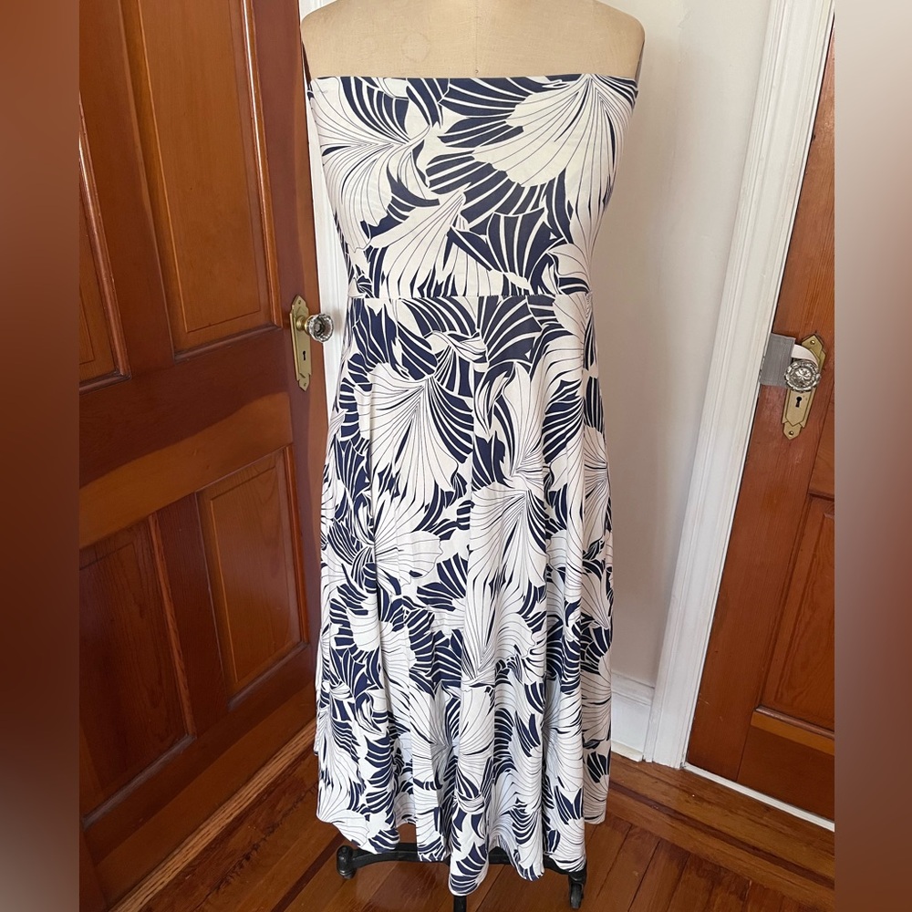 J Crew Strapless Dress Skirt Size XL